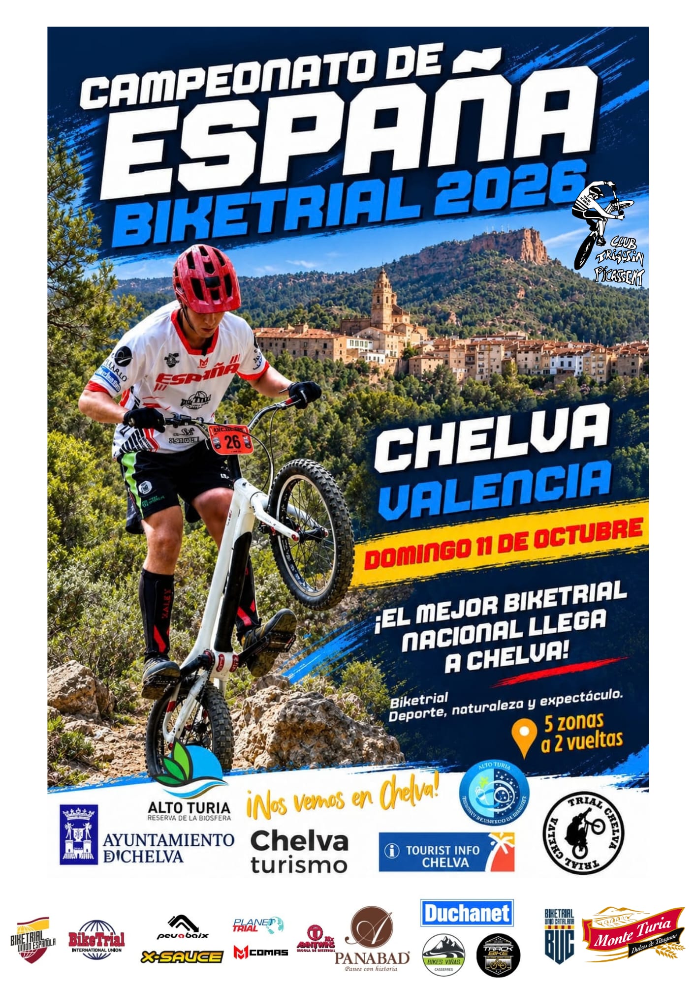 Poster de 5a Prueba Campeonato de España 2026: Chelva